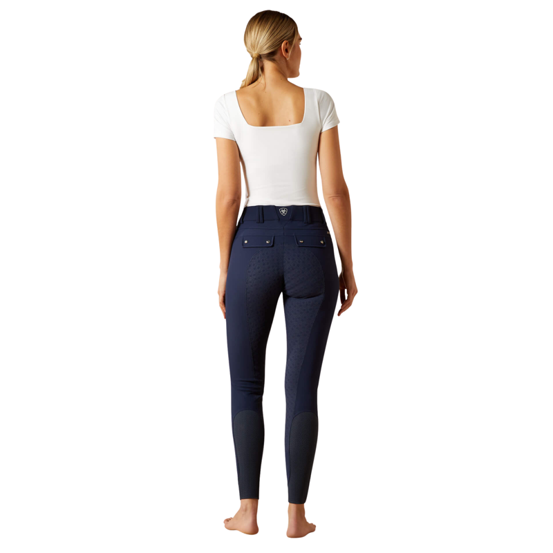 Ariat Tri Factor Grip Full Seat Breeches in Navy-1